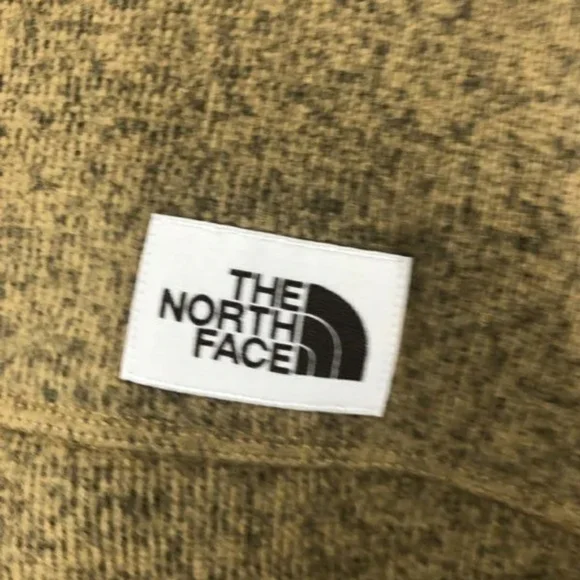 The North Face Olive Green Fleece Sweater - Size Small Men's